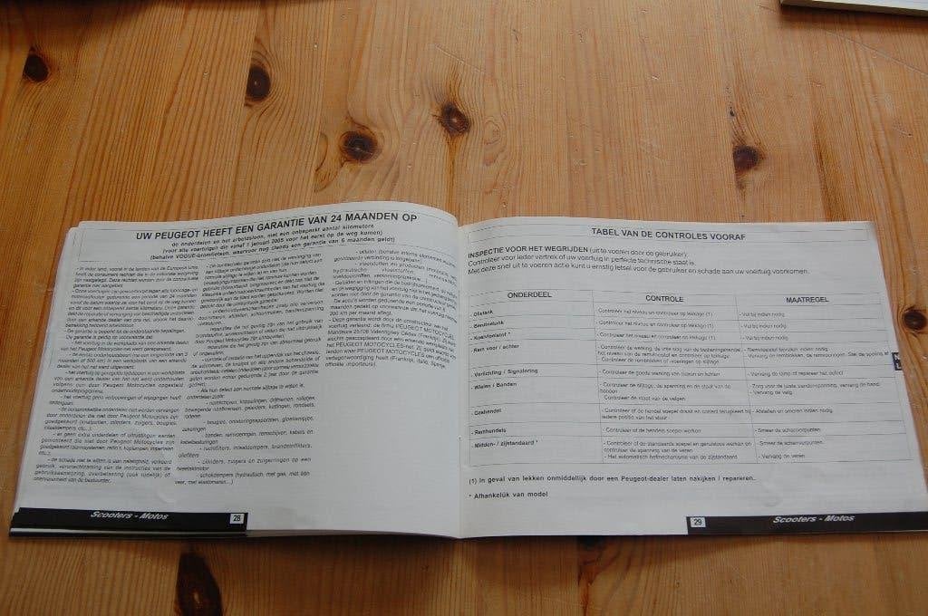 Peugeot instruktie- garantie en serviceboek, Ophalen of Verzenden, Nieuw