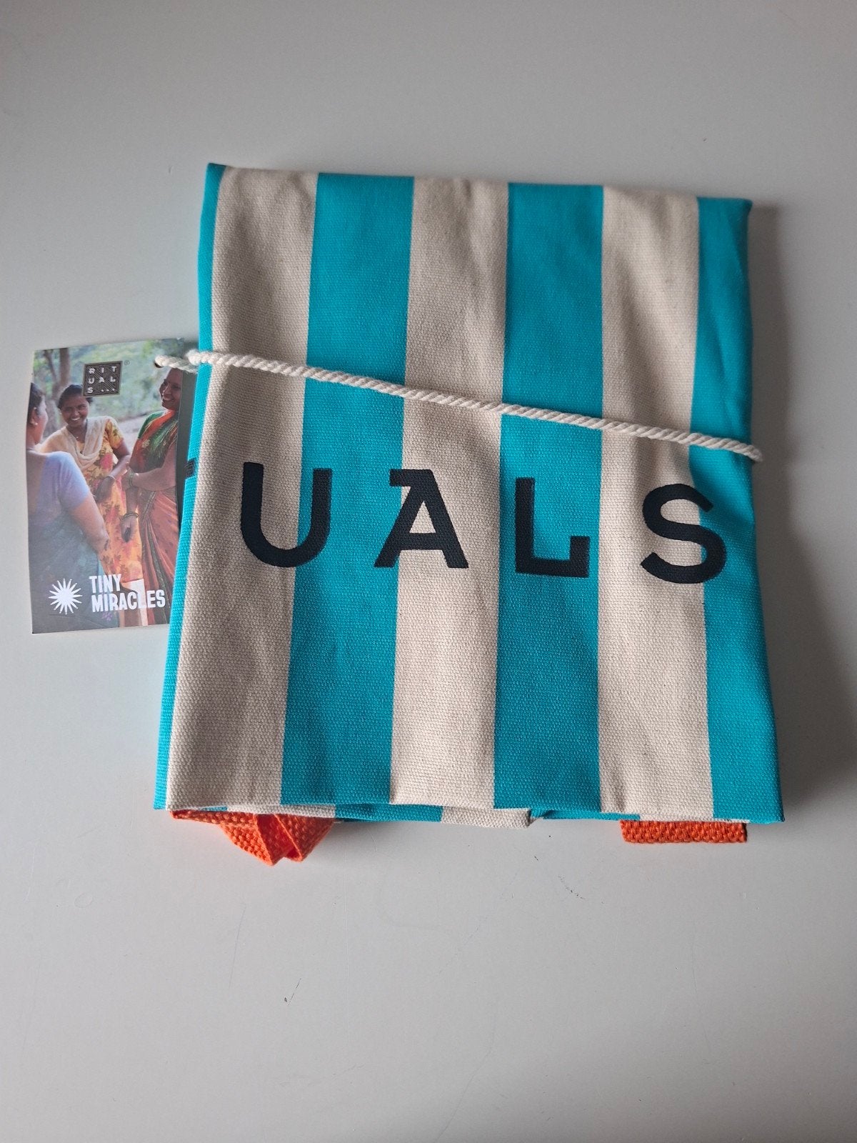 Rituals strandtas/shopper - Nieuw, Sieraden, Tassen en Uiterlijk, Tassen | Damestassen, Ophalen of Verzenden, Nieuw, Blauw, Shopper