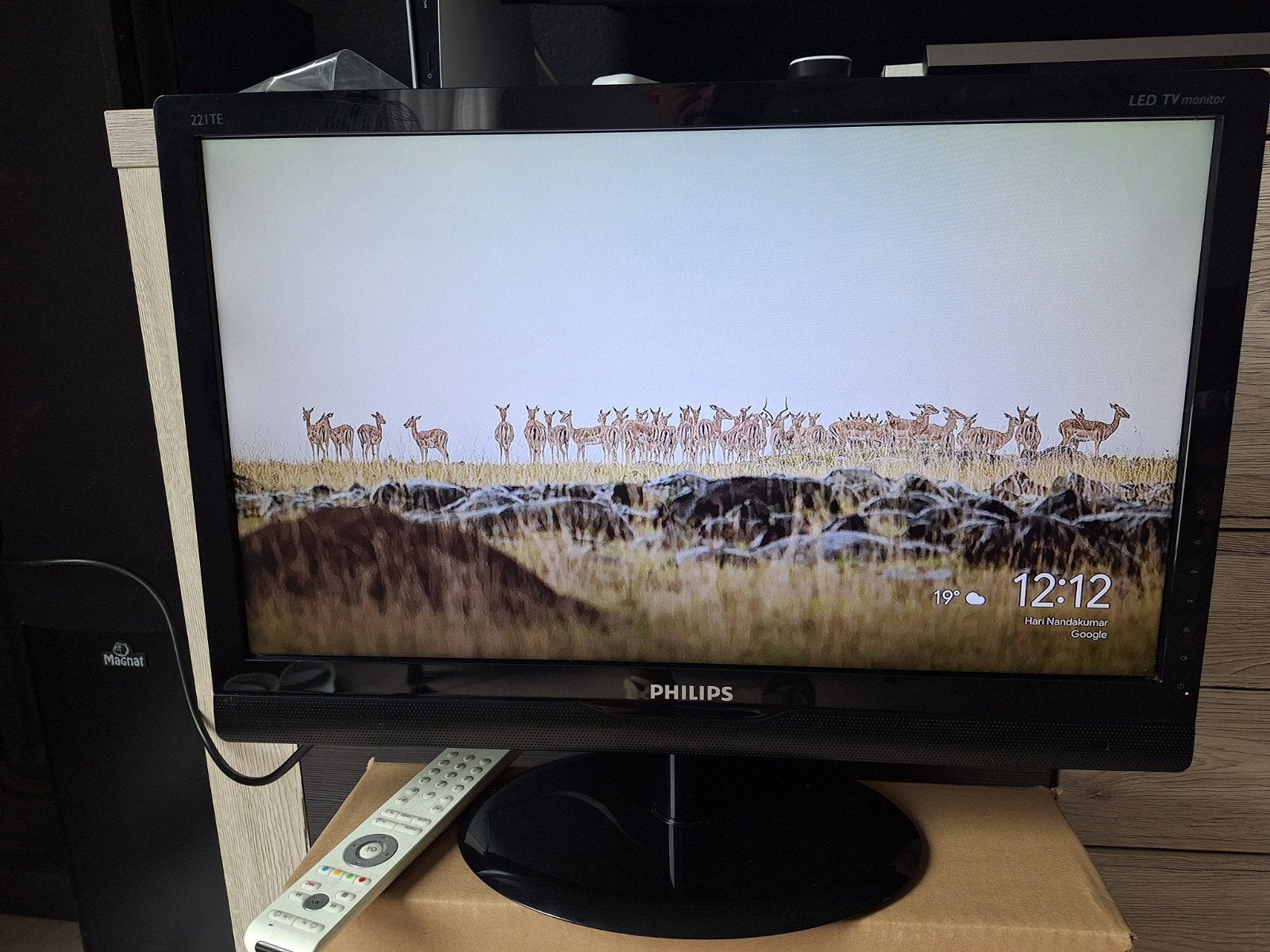Philips 22   Full HD LED TV met hdmi en vga, Ophalen, Philips