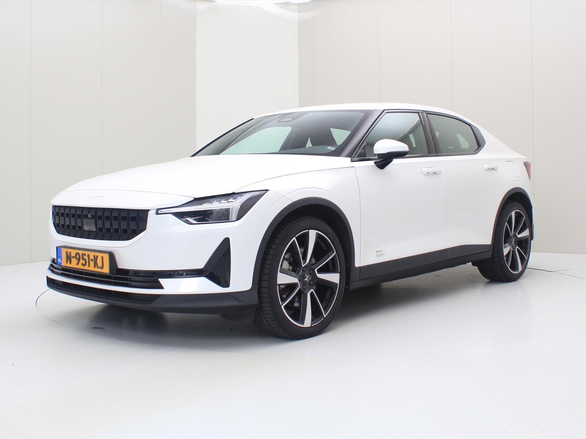 Polestar 2 Long Range Single Motor 231PK 92.1% SoH [ TREKHAA, Auto's, Polestar, Polestar 2, Stof, Gebruikt, Zwart