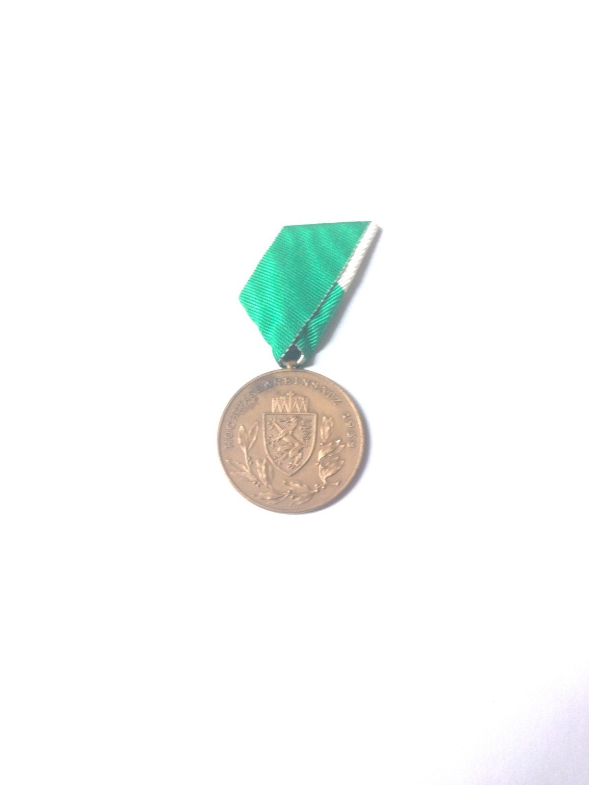 Brandweer Oostenrijk medaille Hochwassereinsatz 1958, Ophalen of Verzenden, Overige soorten, Overige gebieden, Lintje, Medaille of Wings