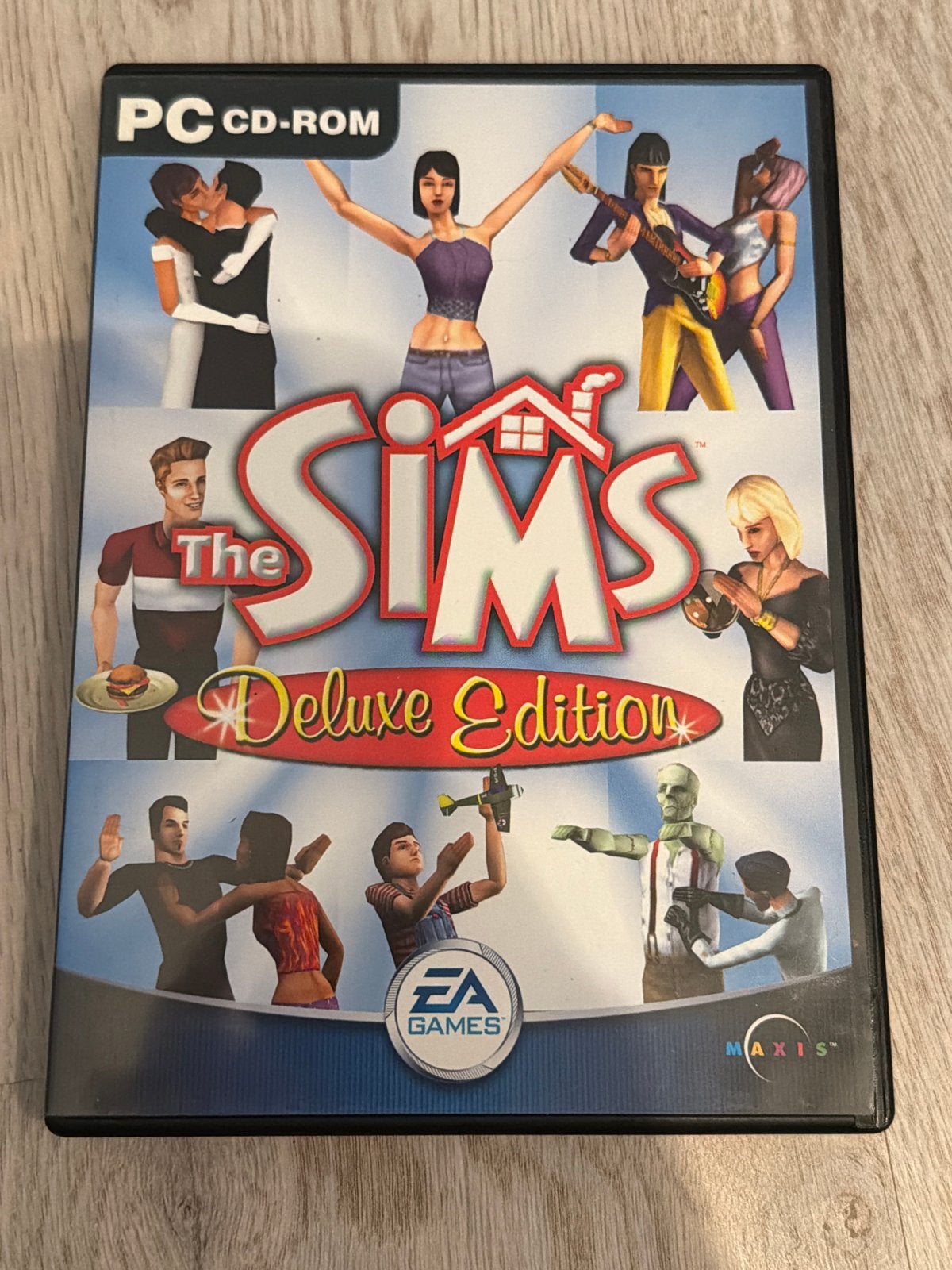 The Sims Deluxe Edition PC CD-ROM, Gebruikt, 1 speler, Ophalen of Verzenden, Vanaf 12 jaar