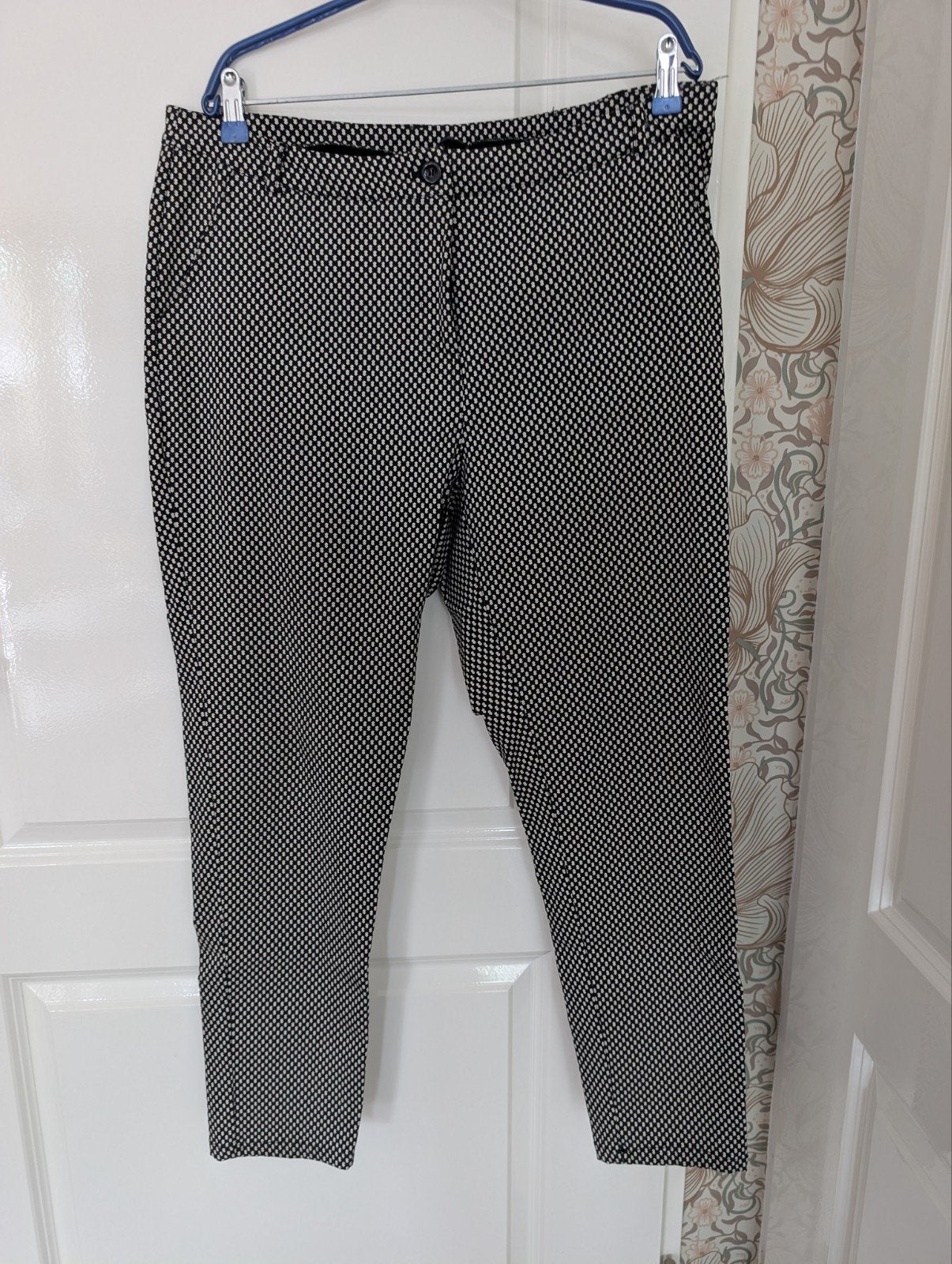 Pescara Broek Zwart/Wit Patroon Maat XXL, Zwart, Maat 46/48 (XL) of groter, Pescara, Ophalen of Verzenden