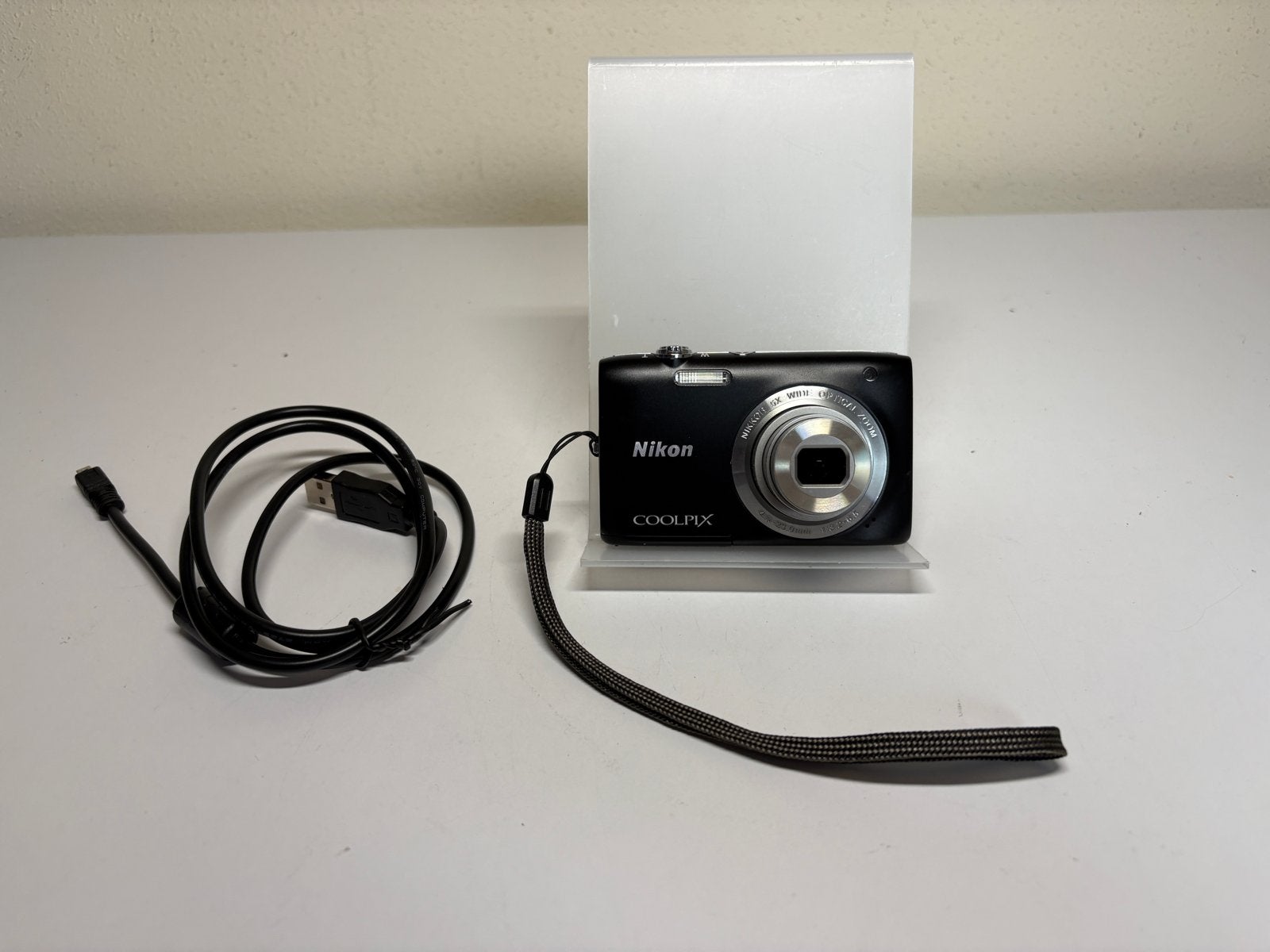 Nikon Coolpix S2800 Compact Camera Zwart, Audio, Tv en Foto, Fotocamera's Digitaal, Ophalen of Verzenden, Zo goed als nieuw, Nikon