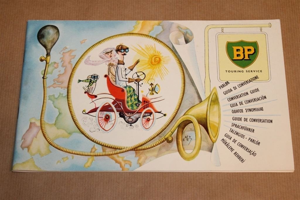 BP Toeristenuitgave [Talengids] - Circa 1960, Ophalen of Verzenden, Zo goed als nieuw, Overige typen