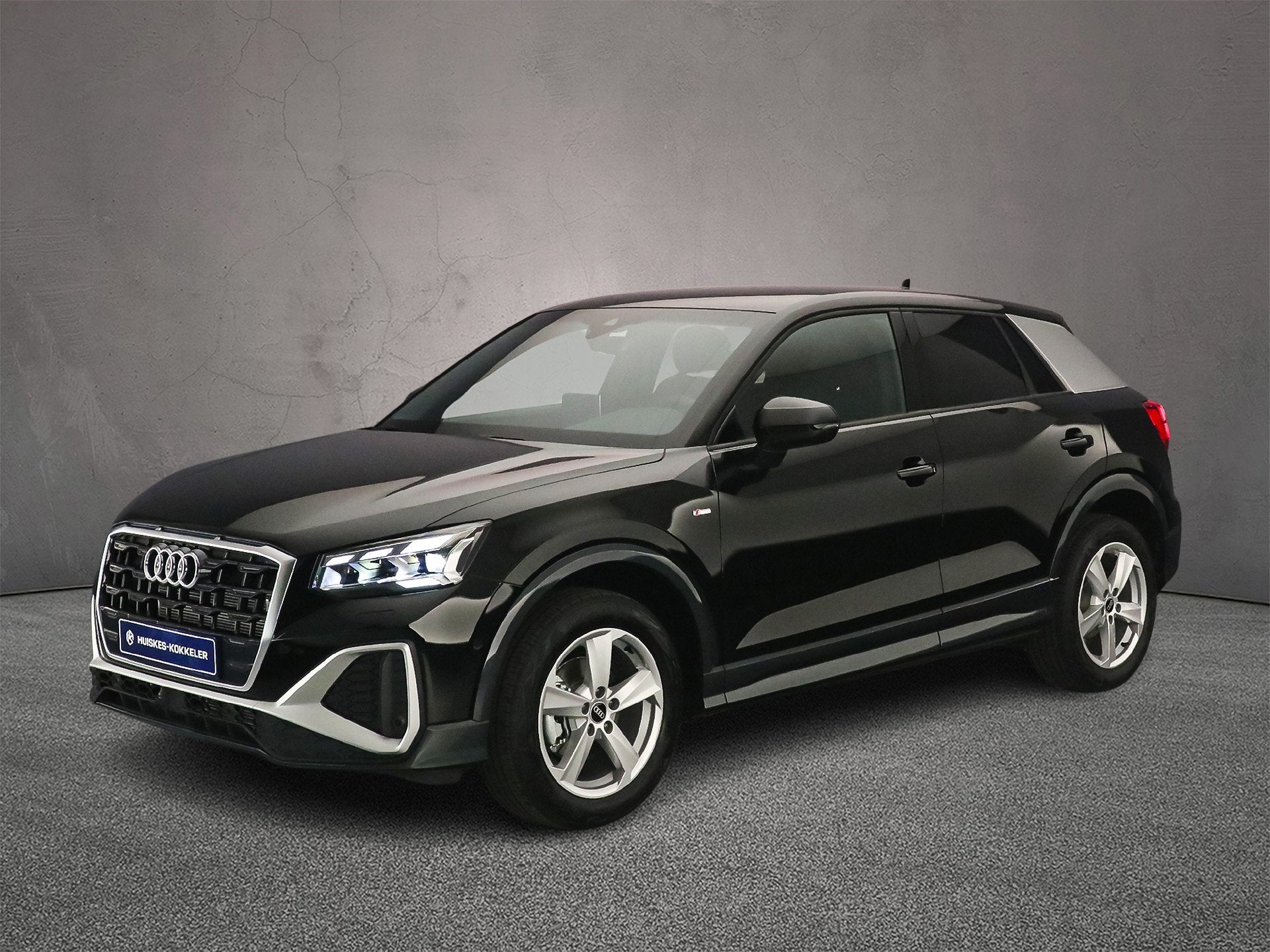 Audi Q2, Auto's, Q2, 4 cilinders, 150 pk, Zwart