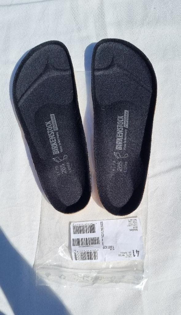 Birkenstock inlegzolen voor klompen maat 41, Zwart, Overige typen, Nieuw, Ophalen of Verzenden