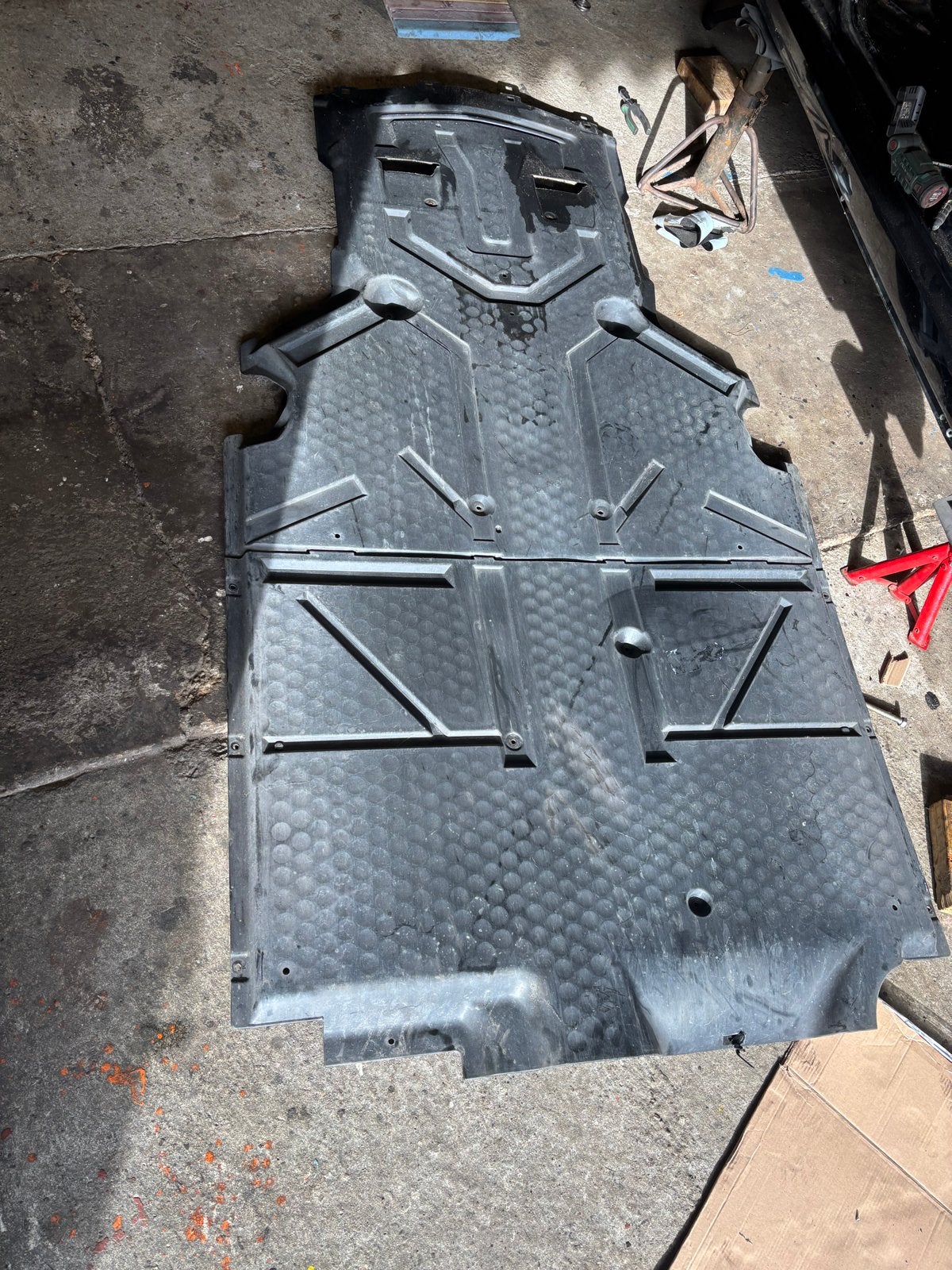 Bodemplaat Smart Roadster 452, Ophalen, Gebruikt, Voor, Smart