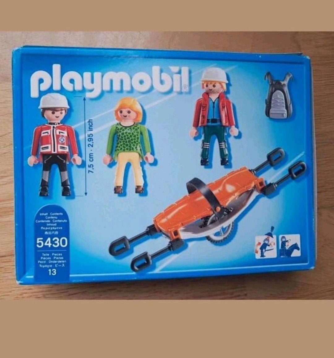 Playmobil Country Reddingsteam met brancard 5430 *nieuw *, Kinderen en Baby's, Speelgoed | Playmobil, Ophalen of Verzenden, Nieuw