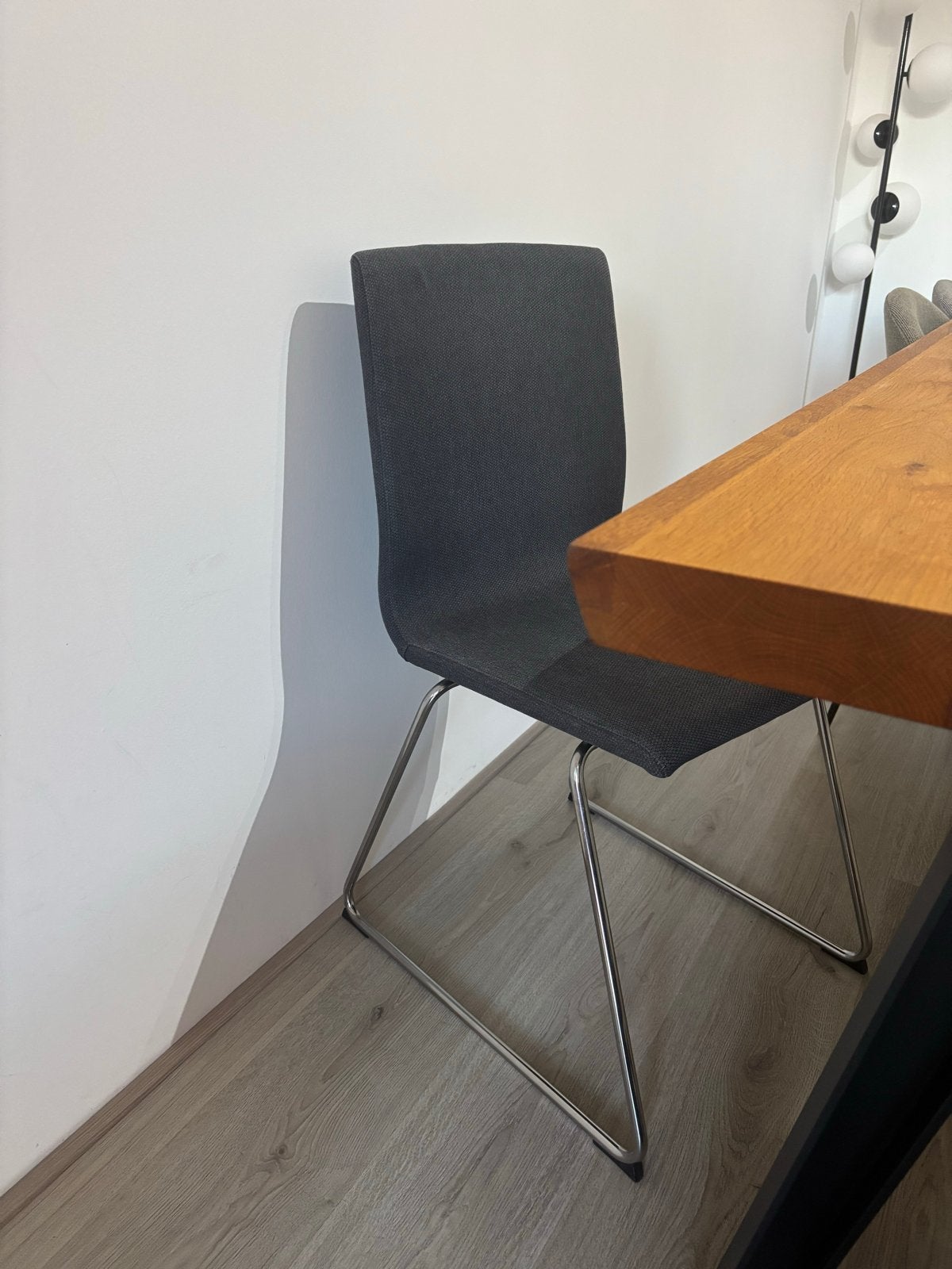 6x IKEA Volfgang stoelen - donkergrijs - Gebruikt, Huis en Inrichting, Ophalen, Gebruikt, Vijf, Zes of meer stoelen, Stof
