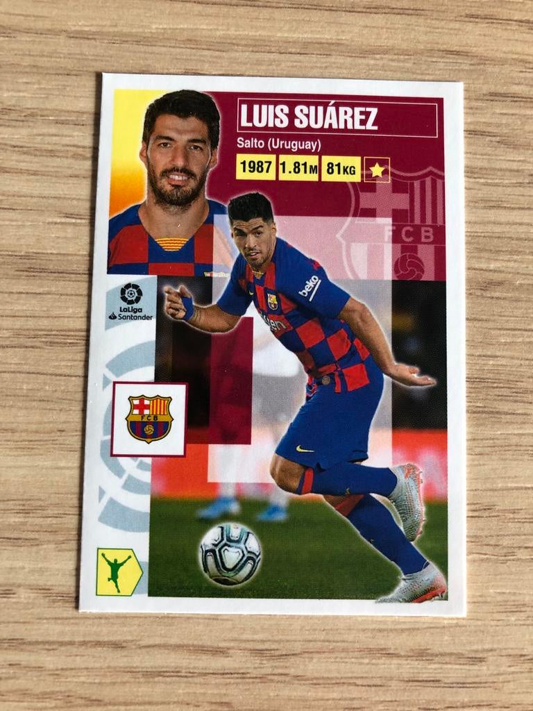 Panini voetbalplaatjes Luis Suárez deel 1, Verzamelen, Sportartikelen en Voetbal, Ophalen of Verzenden, Zo goed als nieuw, Buitenlandse clubs
