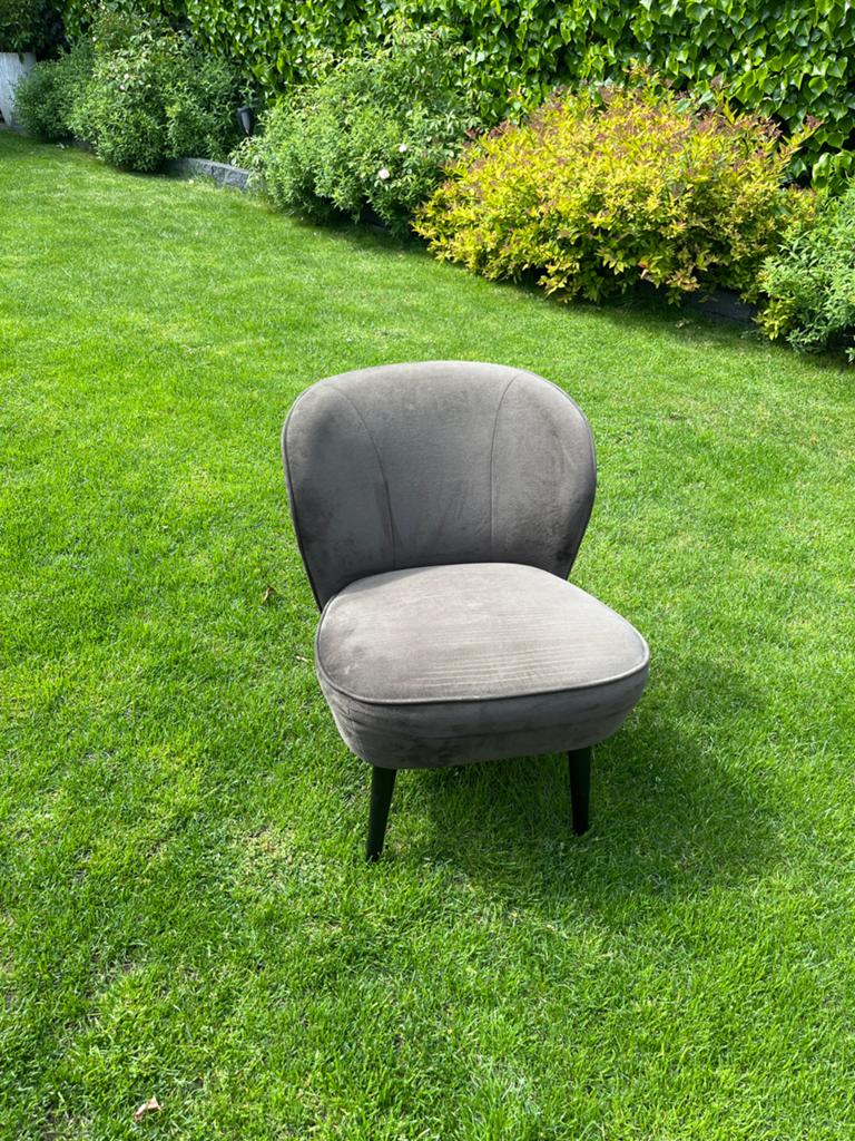 Groene fauteuil van Wooods - Zo goed als nieuw, Huis en Inrichting, Fauteuils, 75 tot 100 cm, Ophalen of Verzenden, Zo goed als nieuw