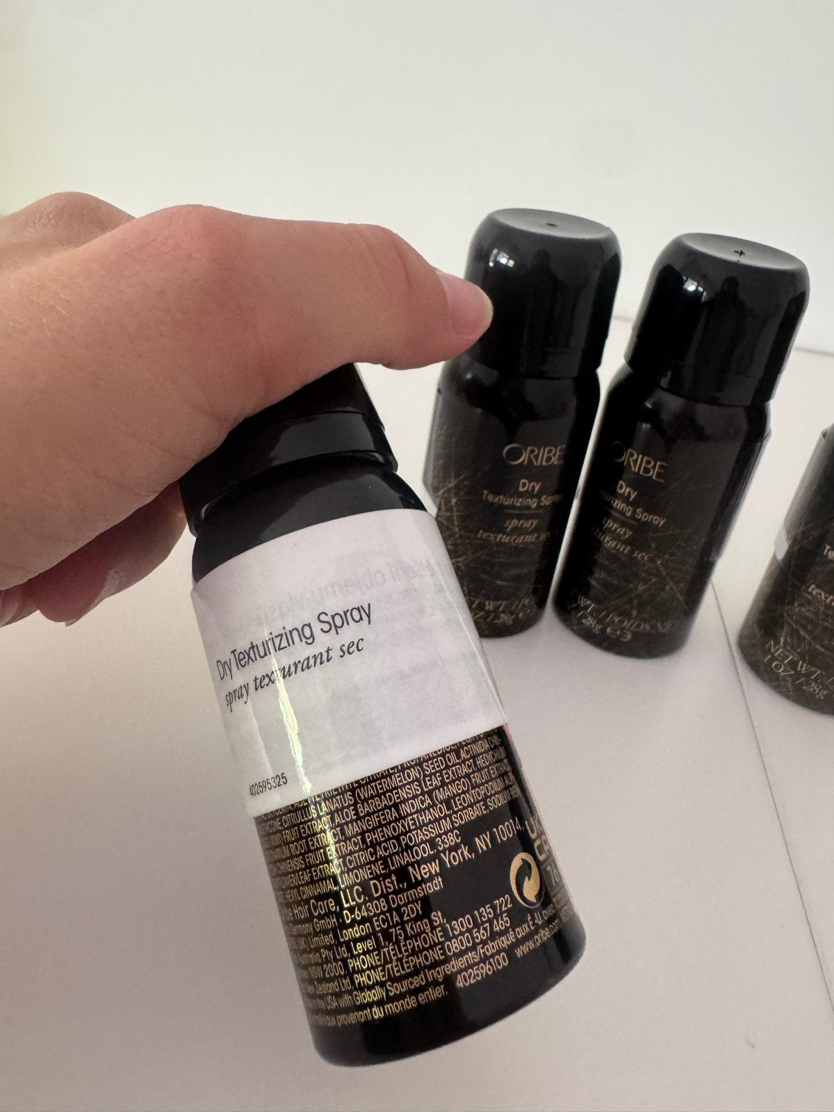 Oribe Dry Texturizing Spray - 4 stuks (42ml), Ophalen of Verzenden, Nieuw, Gel, Wax, Haarlak of Mousse