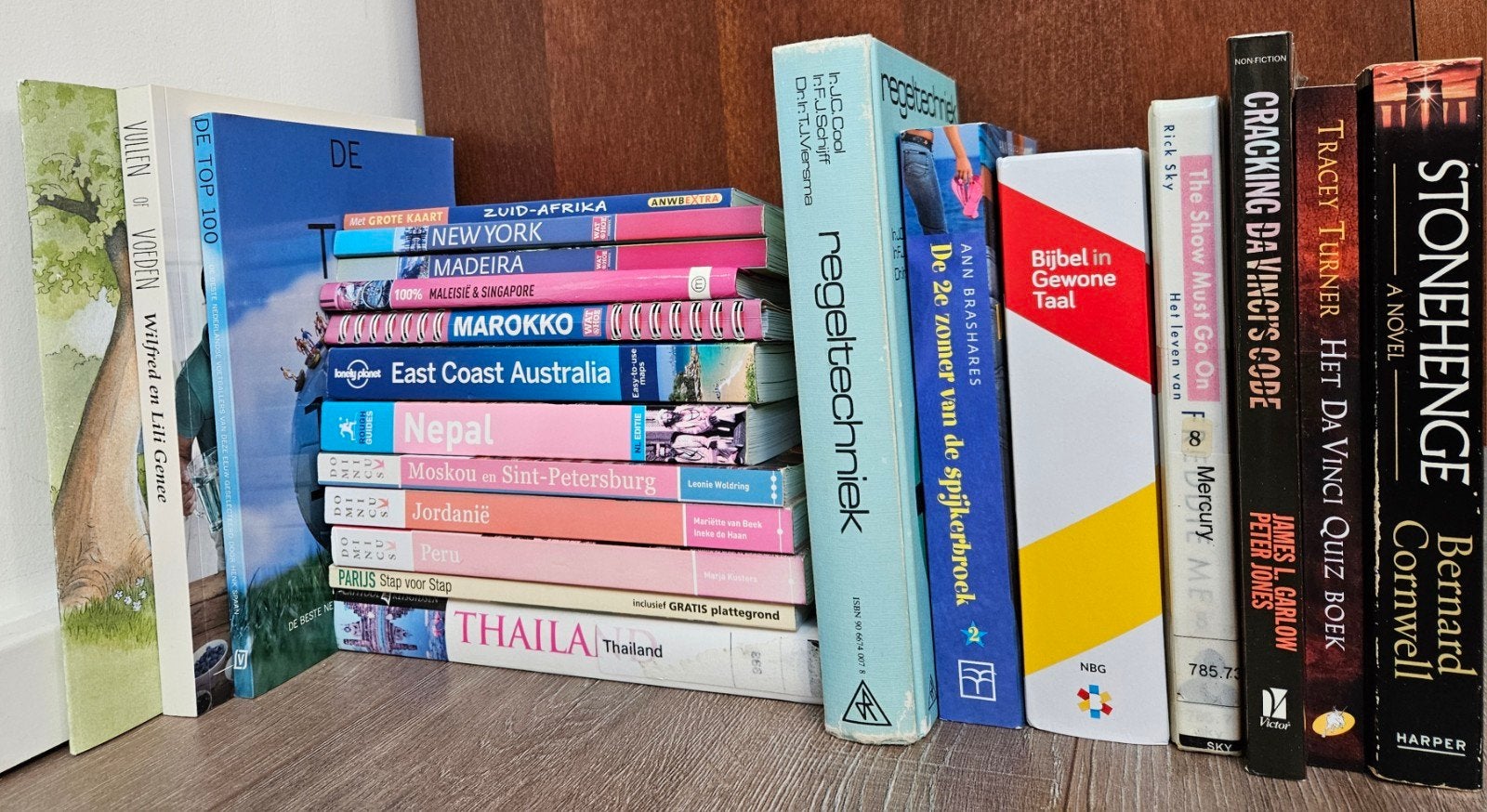 DIVERSE BOEKEN: reisgidsen, biografieën, romans, Boeken, Ophalen of Verzenden, Zo goed als nieuw, Taal en Reizen