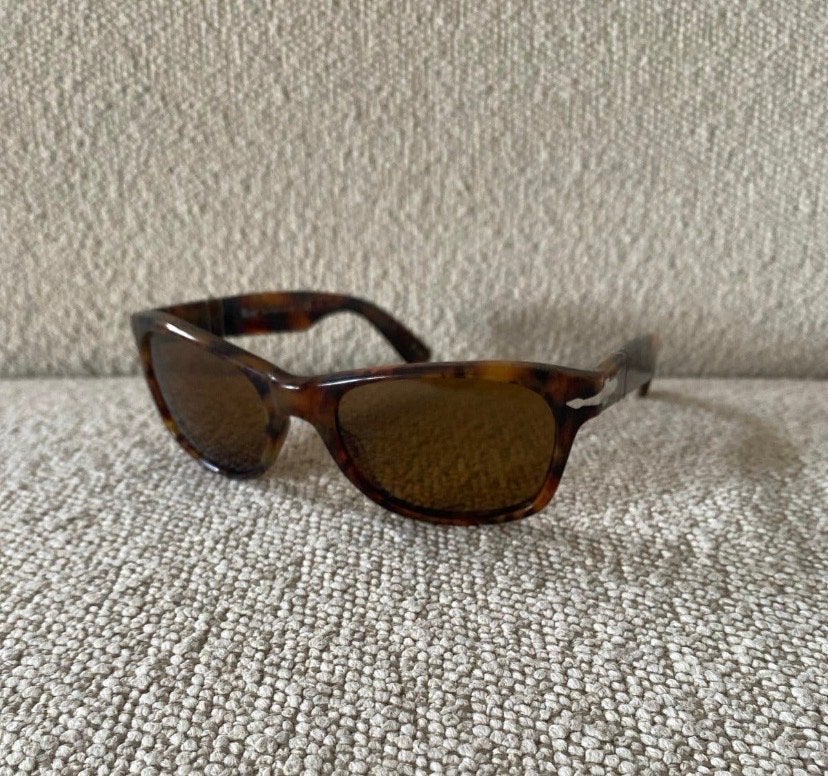 Stijlvolle Persol zonnebril - Havana bruin, Gebruikt, Zonnebril, Bruin, Ophalen