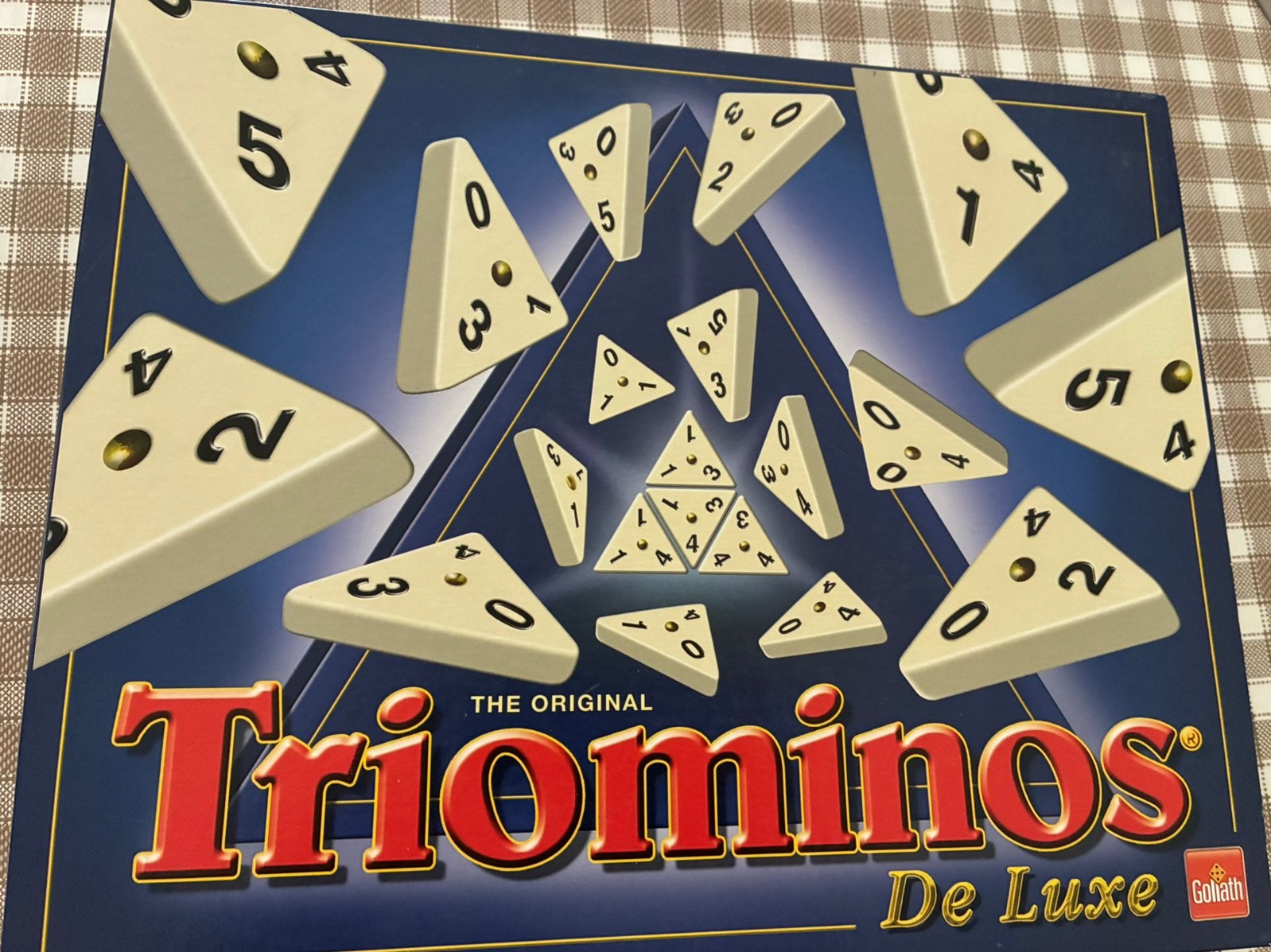 Triominos de luxe, Ophalen of Verzenden, Zo goed als nieuw