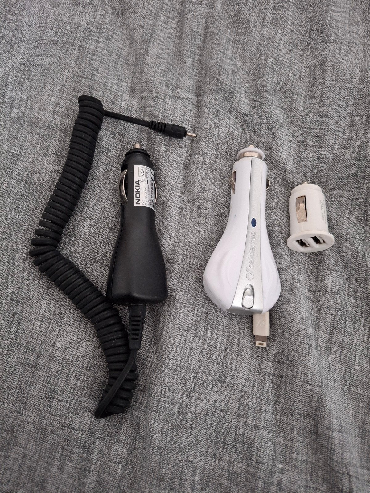 Autoladers: Nokia, Cellularline en universele USB, Telecommunicatie, Gebruikt, USB-A, Nokia, Ophalen of Verzenden