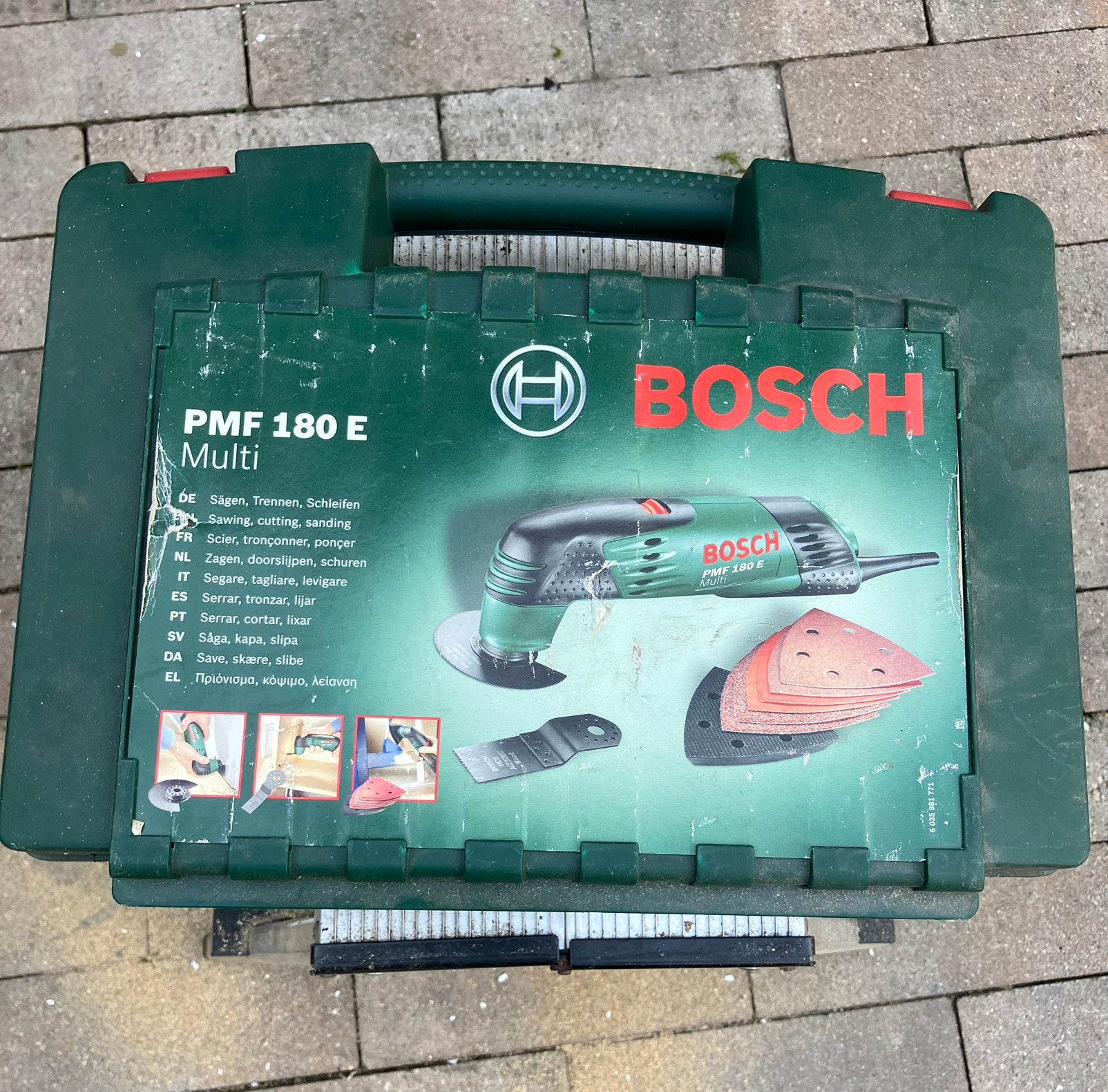 Bosch multitool, Ophalen of Verzenden, Gebruikt, Minder dan 600 watt, Overige typen