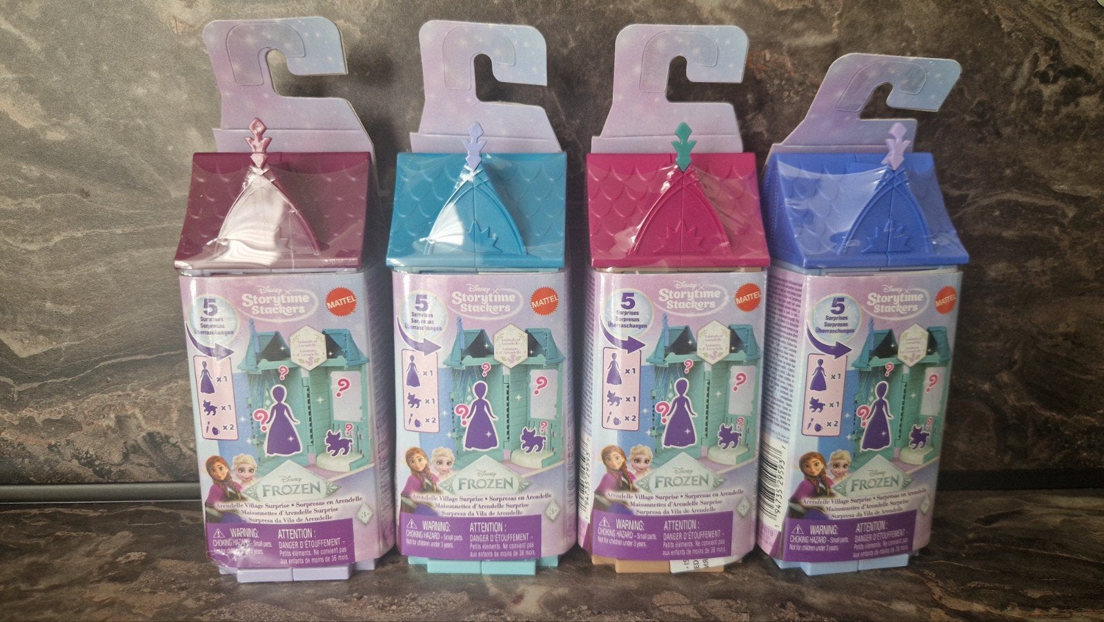 Disney Frozen Storytime Stackers Arendelle Village Surprise, Ophalen of Verzenden, Onbekend, Mattel Europa bv, Gondel 1, 1186mj Amstelveen
