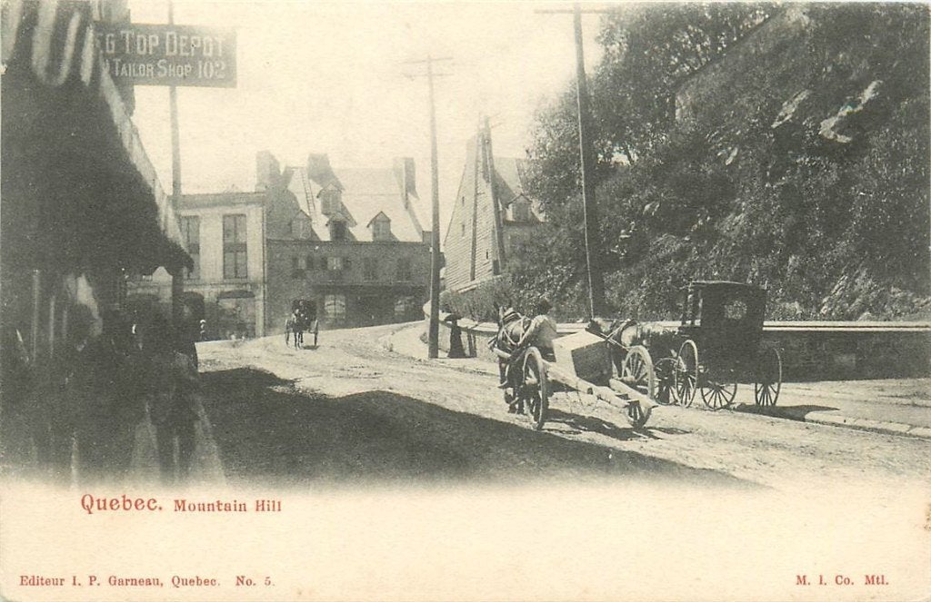 701-263-029 Quebec Mountain Hill, Ophalen of Verzenden, Voor 1920, Buiten Europa