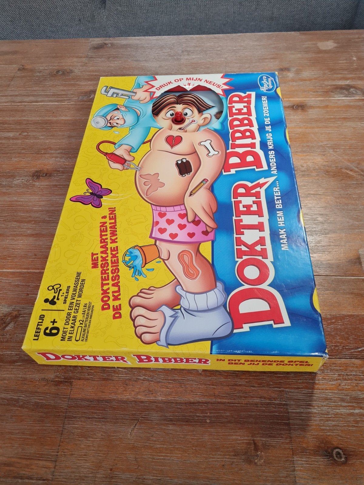 Dokter Bibber spel - Zo goed als nieuw, Ophalen