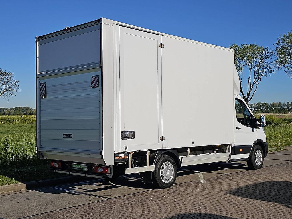 FORD TRANSIT 2.0 bakwagen laadklep!, Gebruikt, Euro 6, Elektrische buitenspiegels, Wit