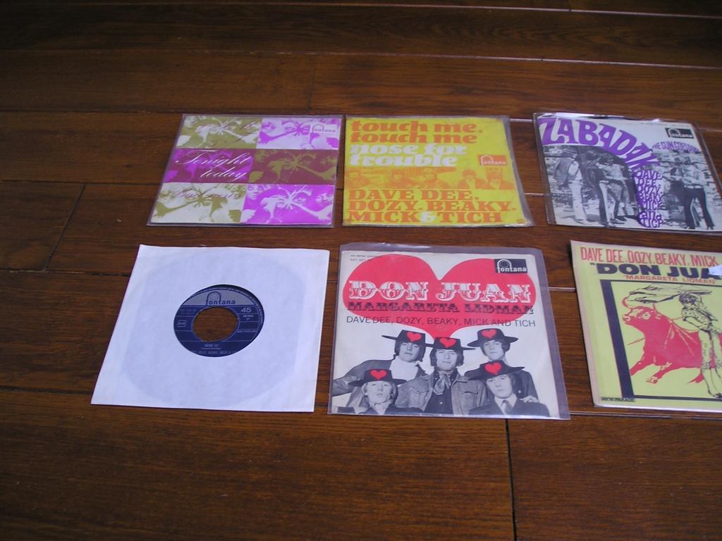 60s dave dee dozy beaky mick and tich singles, Ophalen of Verzenden, Gebruikt, Pop