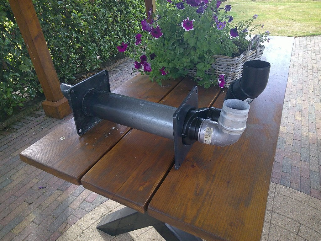 Muurdoorvoer, Doe-het-zelf en Verbouw, Ventilatie en Afzuiging, Ophalen of Verzenden, Gebruikt, Afzuiger