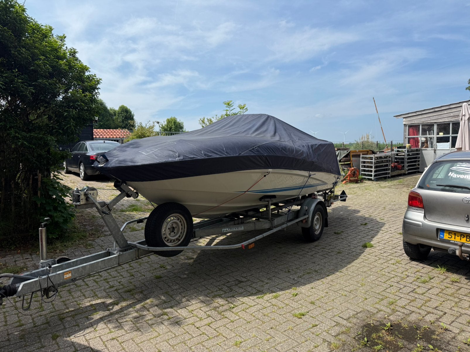 QuickSilver 505 Commander met 70 PK SUZUKI en trailer., Watersport en Boten, Ophalen, Kunststof, 70 tot 120 pk, Zo goed als nieuw