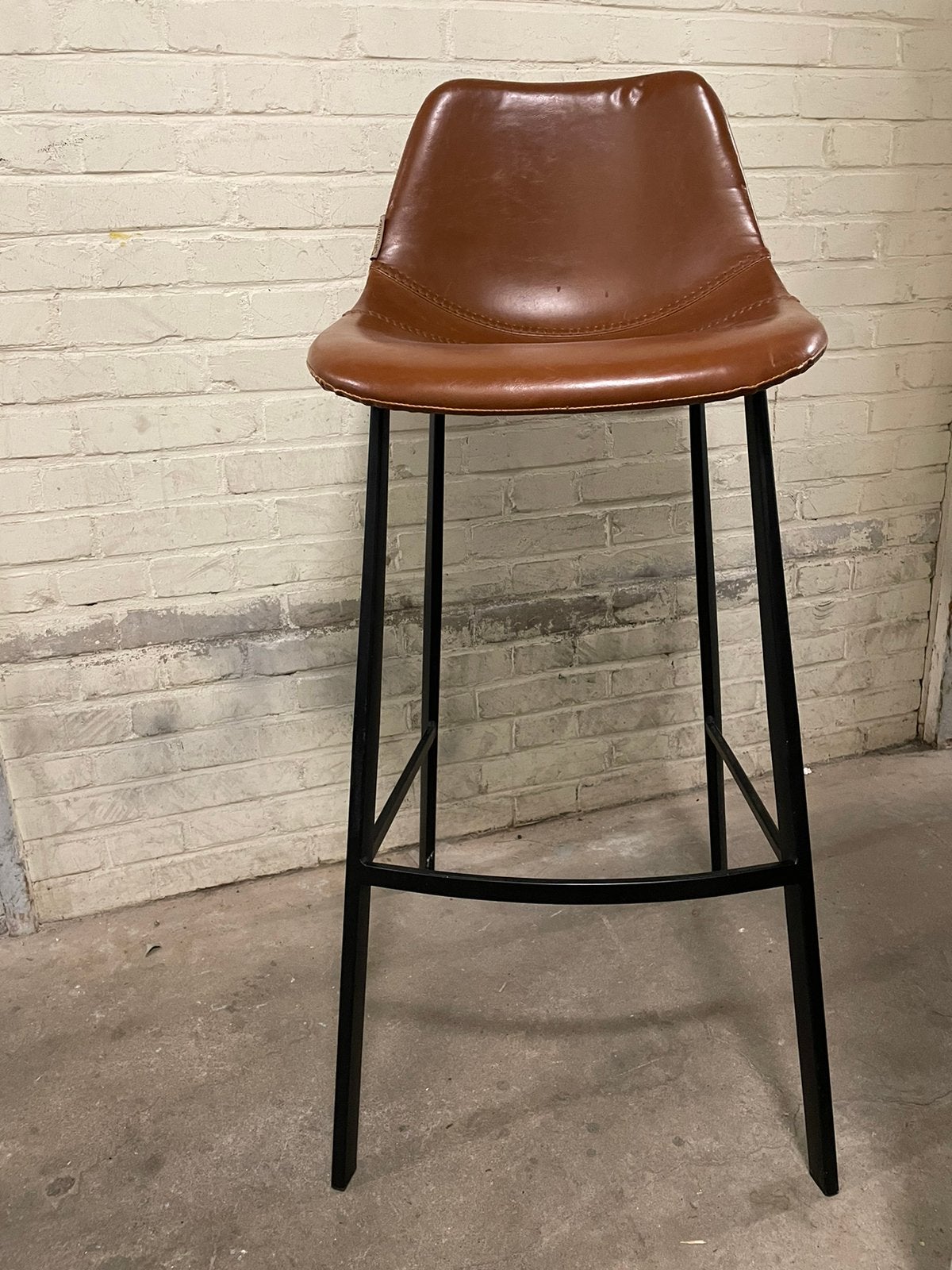 Barkruk, 1 kruk, Ophalen, Zo goed als nieuw, 60 tot 90 cm