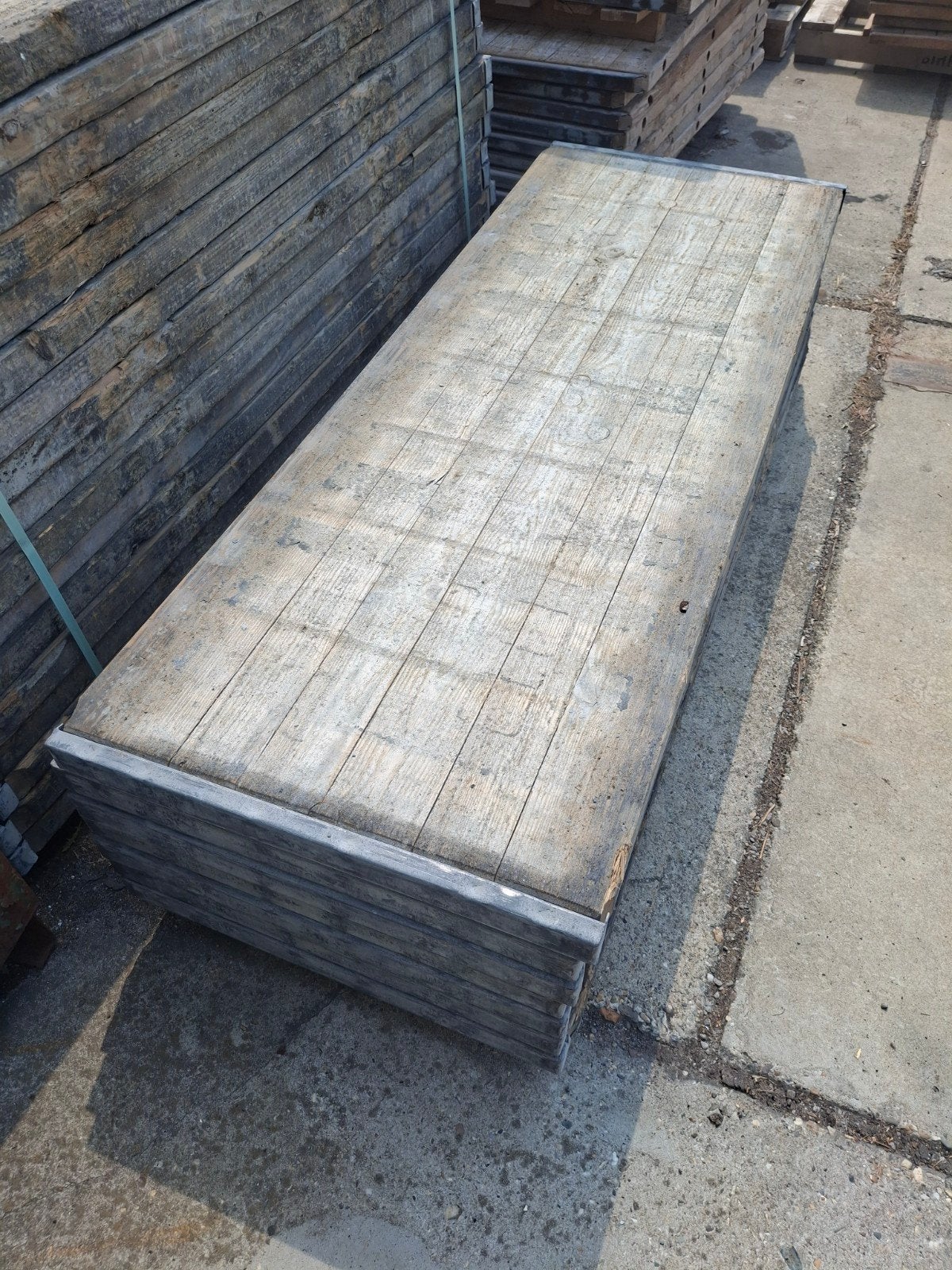 lariks steenschotten, Ophalen, Hout