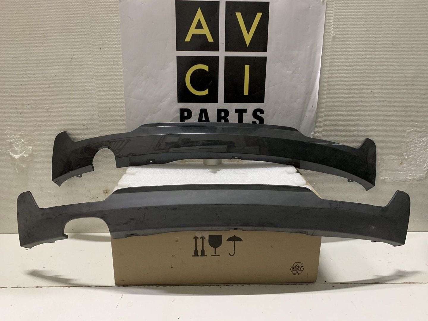 Bmw 4 serie F32 F33 F36 M diffuser KM52024-3D, Gebruikt, -, -, Ophalen of Verzenden