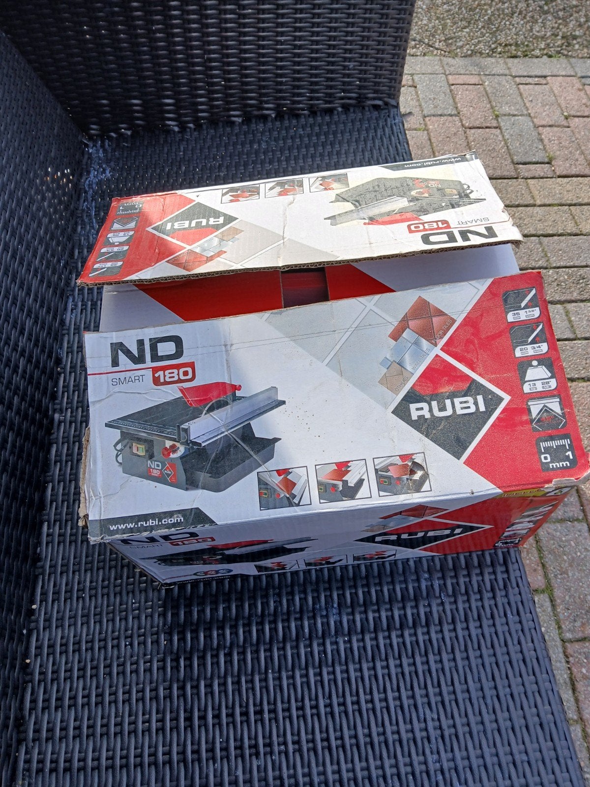 tegelzaag van rubi, Ophalen, Zo goed als nieuw, 1200 watt of meer, Overige typen