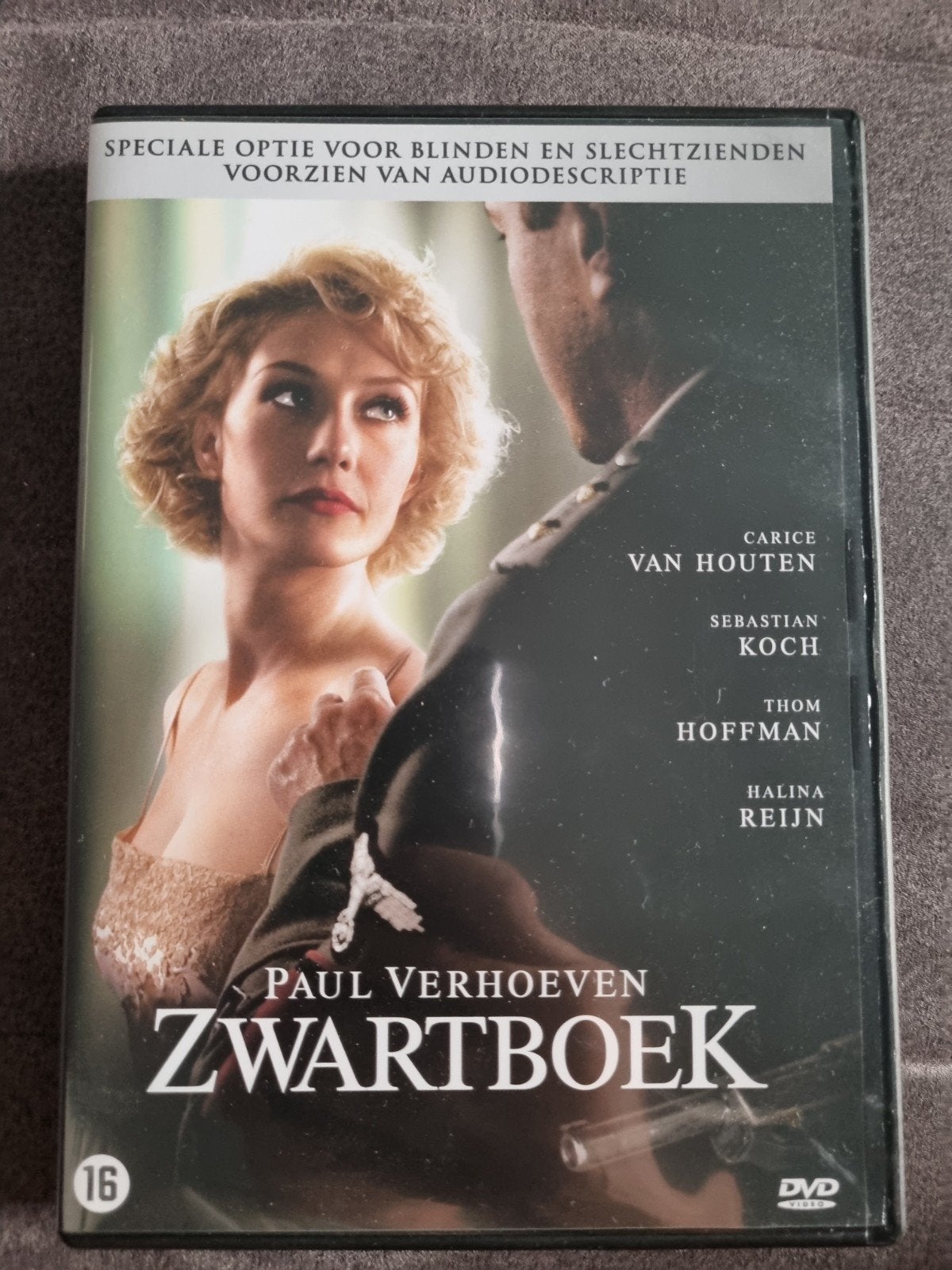 DVD Zwartboek - Paul Verhoeven (Nederlands gesproken), Vanaf 16 jaar, Breedbeeld, Engels, Zo goed als nieuw