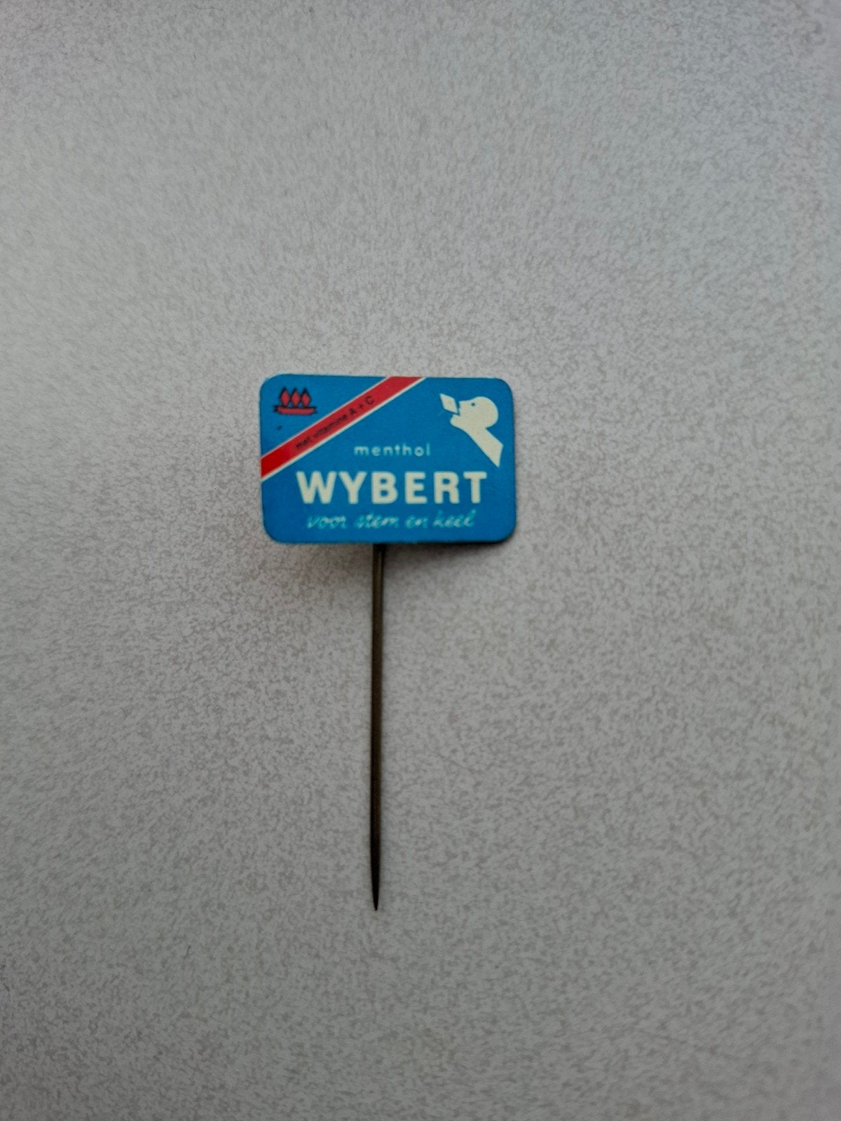 Vintage speldje pin prikker steekspeld Wybert Wybertjes, Ophalen of Verzenden