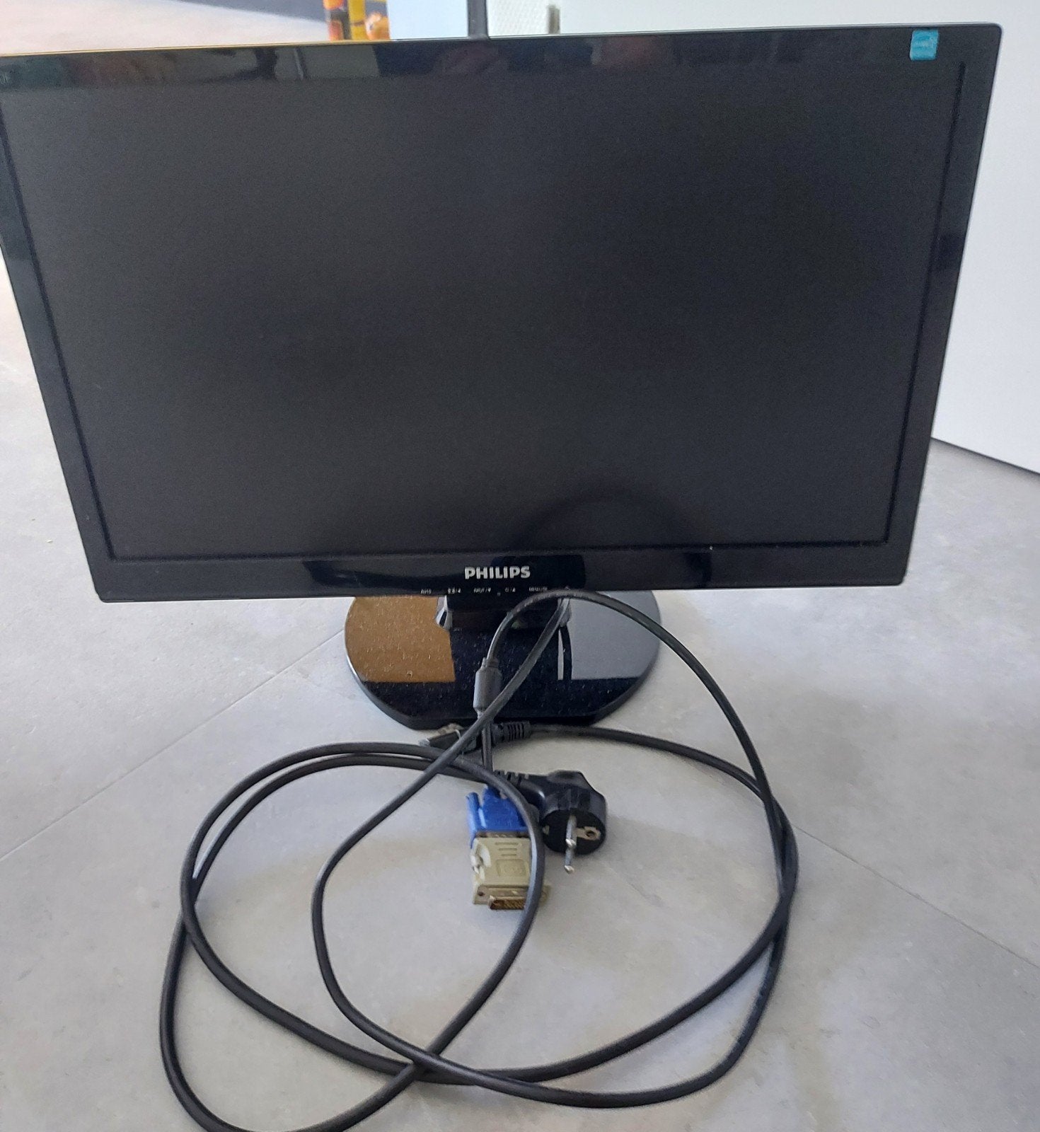 Philips computer scherm  met kabel, Computers en Software, Monitoren, Ophalen of Verzenden, 60 Hz of minder