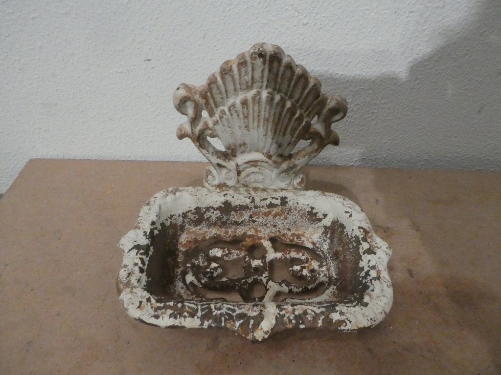 oud gietijzeren zeepbakje, Ophalen of Verzenden