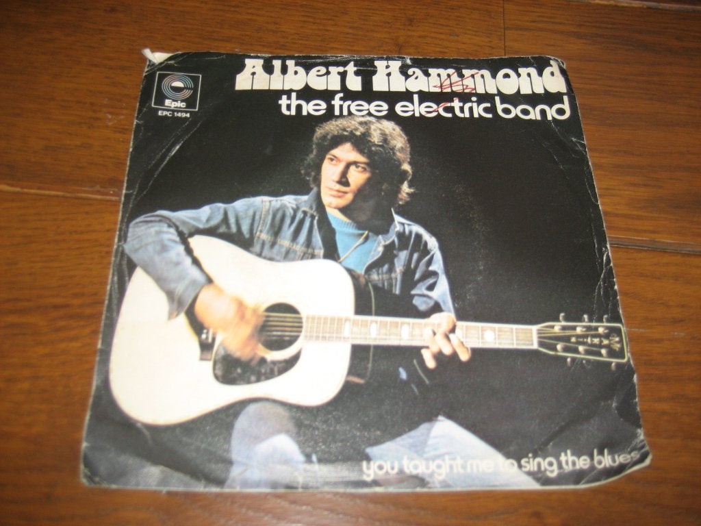 70s albert hammond singles 2x, Ophalen of Verzenden, Gebruikt, 7 inch, Pop