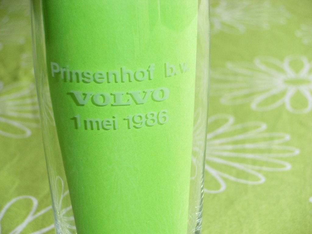 Volvo bierglas Prinsenhof b.v. 1 mei 1986, Ophalen of Verzenden, Zo goed als nieuw, Auto's