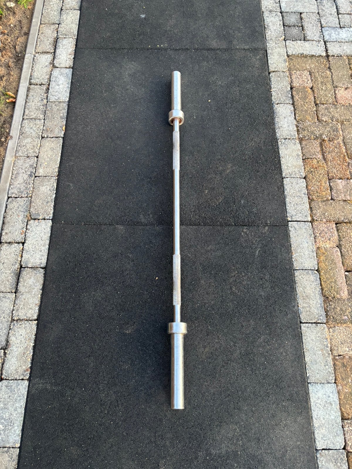 ZIVA Olympische Halterstang – 12,5 kg, Sport en Fitness, Fitnessmaterialen, Ophalen, Zo goed als nieuw, Halterstangen