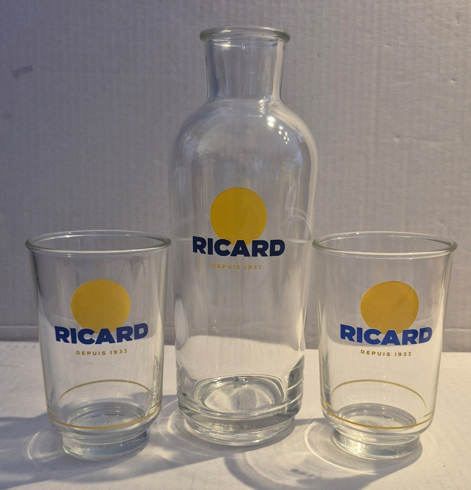 Ricard setje (E), Verzamelen, Ophalen of Verzenden, Glas of Glazen, Overige merken