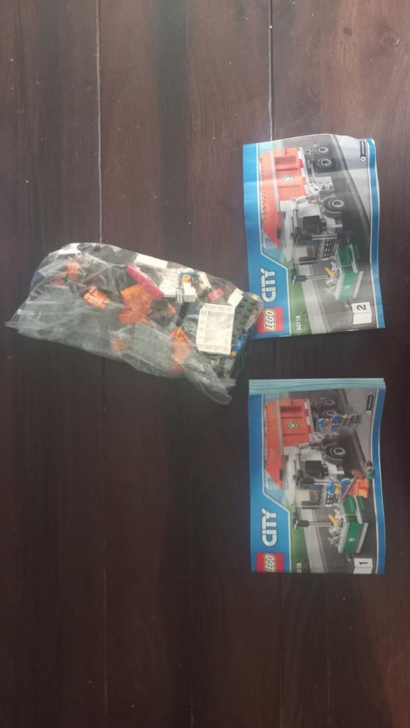 60118 | LEGO City Vuilniswagen, Ophalen of Verzenden, Gebruikt