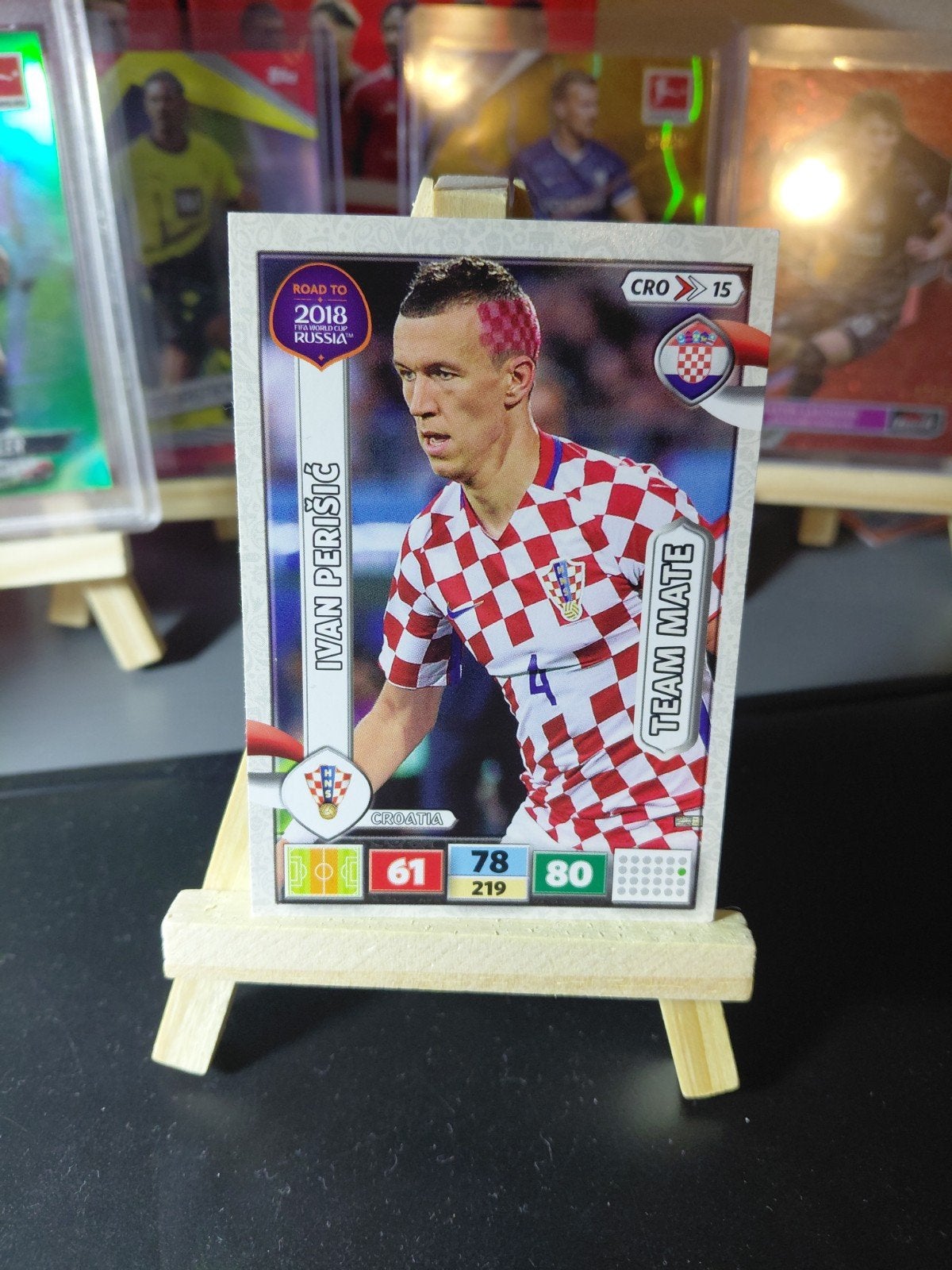 ivan perisic (kroatie/psv) panini wk 2018, Ophalen of Verzenden, Nieuw, PSV, Poster, Plaatje of Sticker