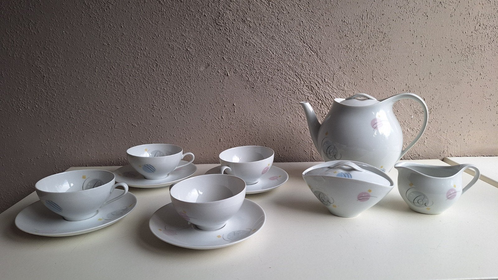 Eschenbach Bavaria 'Larissa' koffie/theeservies A.D. Copier, Ophalen of Verzenden