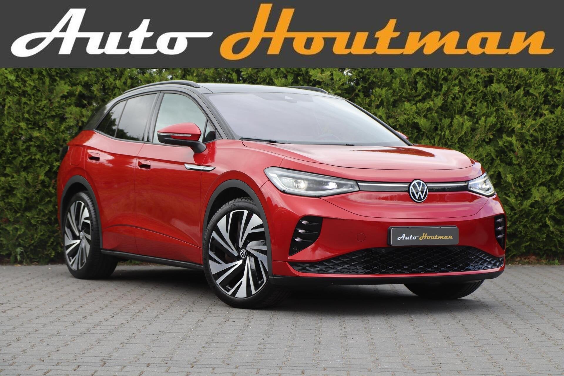🔥 Volkswagen ID.4 GTX 4Motion 77 kWh ⚡ | HUD 🖥️ |, Auto's, Stof, Gebruikt, Zwart, 2124 kg