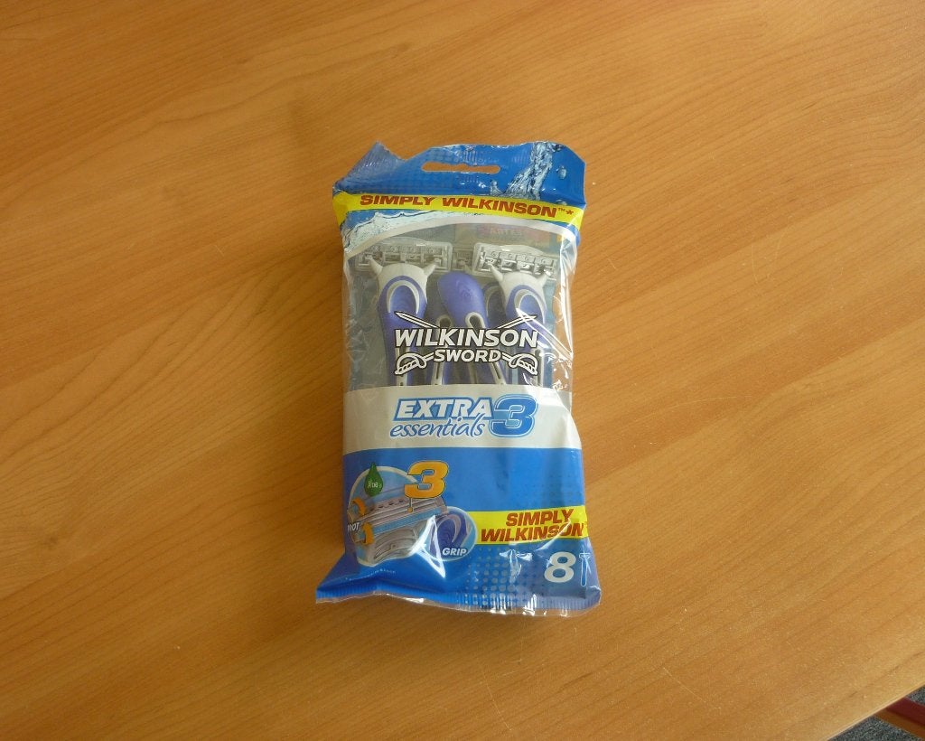 Wilkinson Sword Extra 3 wegwerpapparaat scheermesjes 8x, Ophalen of Verzenden, Nieuw, Overige typen