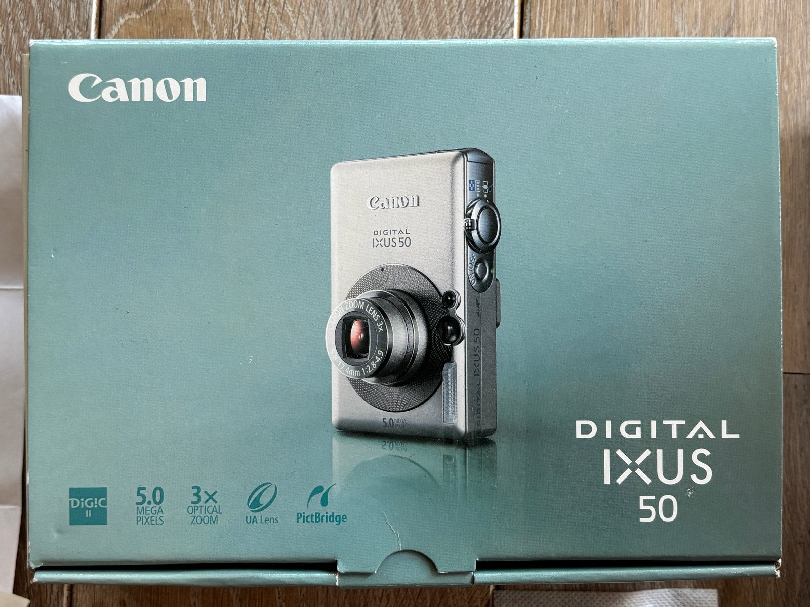 Canon IXUS 50 Compactcamera met vele extra’s (nieuwstaat!), Ingebouwde flitser, Canon, Ophalen of Verzenden, Zo goed als nieuw