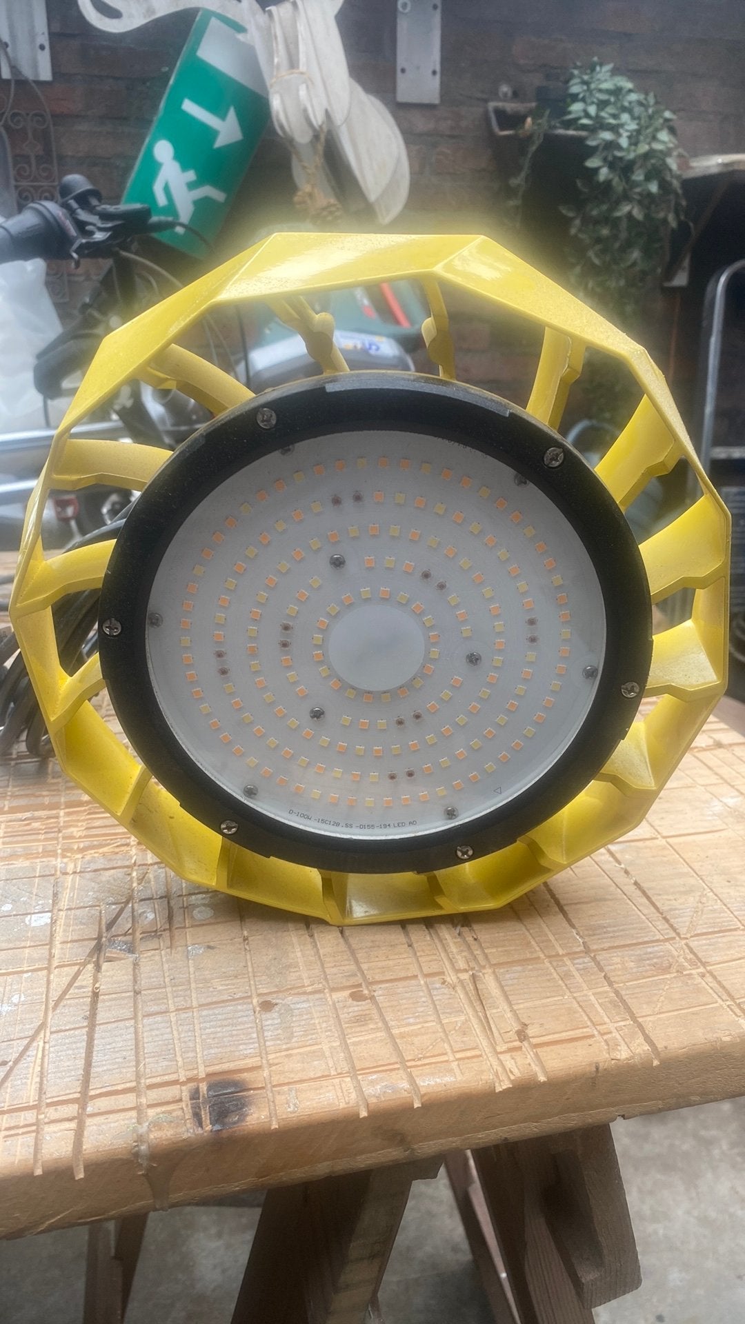 LED High Bay Grow Light 100W – Kweeklamp 120, Ophalen of Verzenden, Zo goed als nieuw