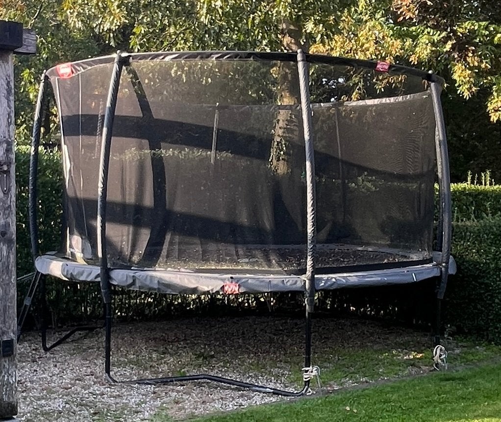 Berg Trampoline Champion 430cm, Ophalen, Gebruikt