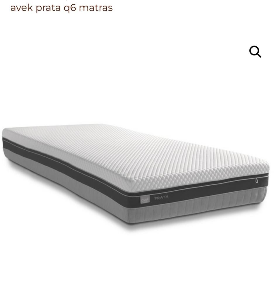 Avek prata Q6 stevig matras 160/200, Ophalen, Tweepersoons, Zo goed als nieuw, Matras